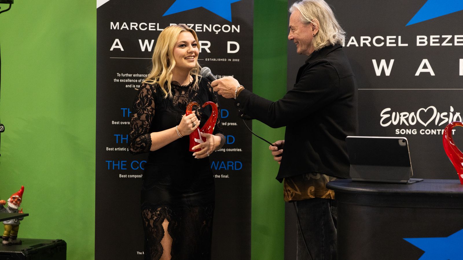 Louane is a winner at the 2025 Marcel Bezençon Awards
