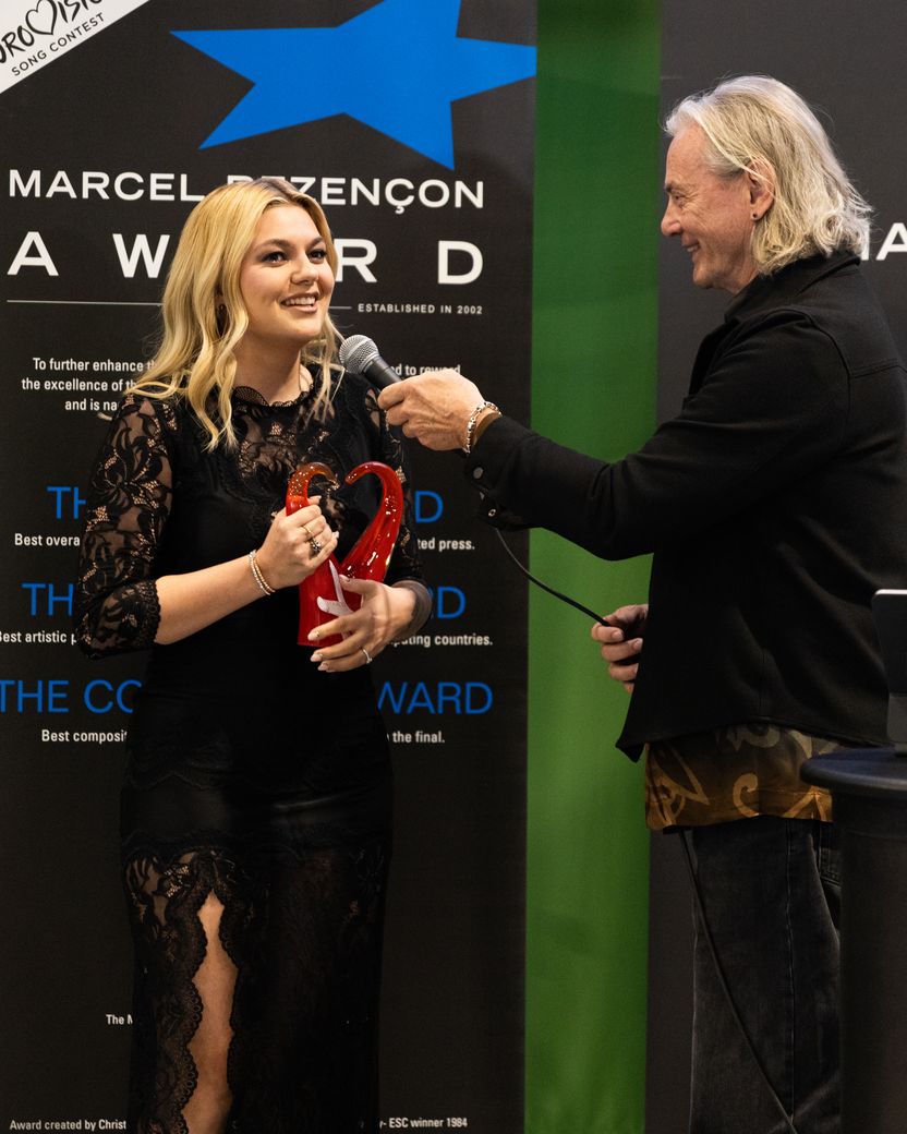 Louane is a winner at the 2025 Marcel Bezençon Awards