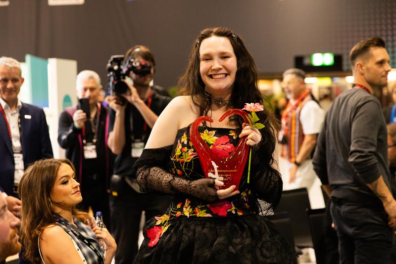 Zoë Më is a winner at the 2025 Marcel Bezençon Awards