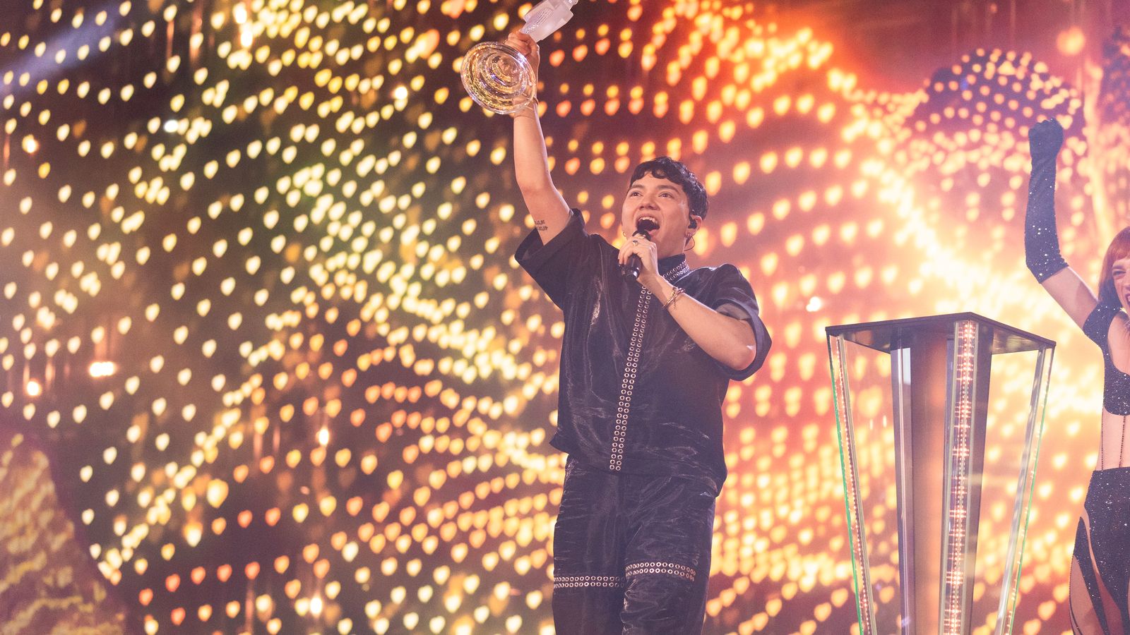 JJ won for Austria at the 69th Eurovision Song Contest in Basel, Switzerland