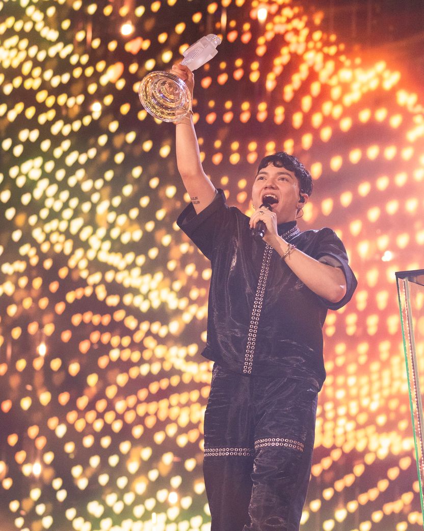 JJ won for Austria at the 69th Eurovision Song Contest in Basel, Switzerland