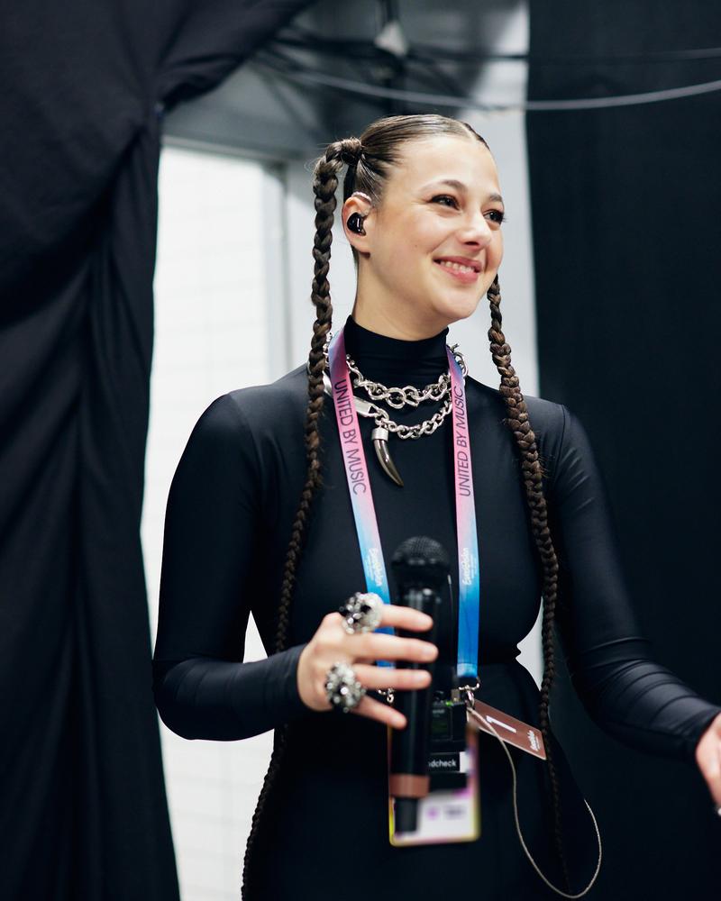 The artists of the First Semi-Final preparing backstage at Malmö Arena ahead of rehearsals for the 68th Eurovision Song Contest