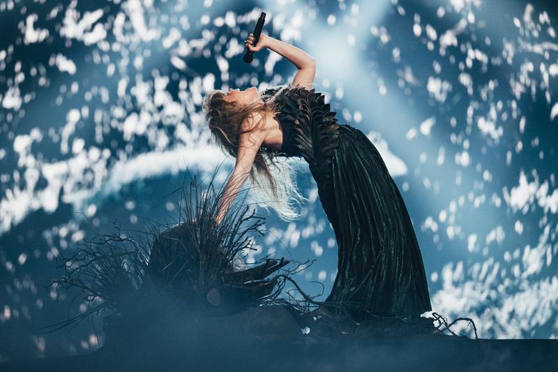 Gåte rehearsing Ulveham for Norway at the First Rehearsal of the Second Semi-Final at Malmö Arena	
