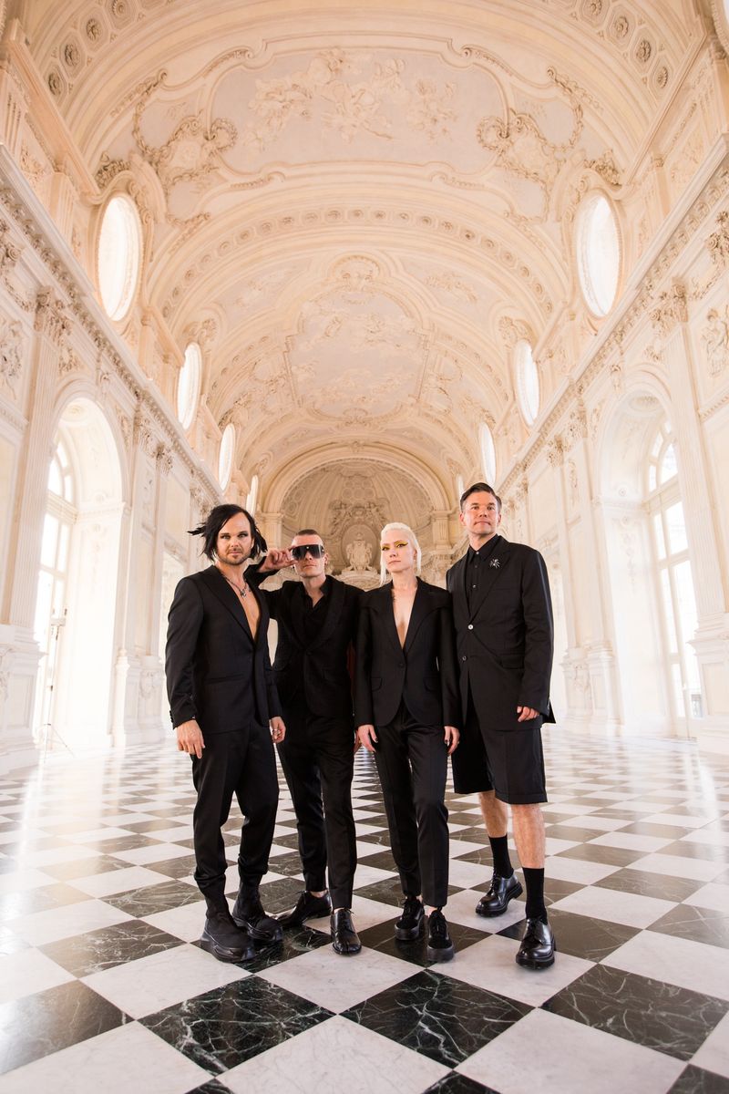 Finland - The Rasmus - Eurovision Opening Ceremony 2022 - Galleria Grande - La Venaria Reale