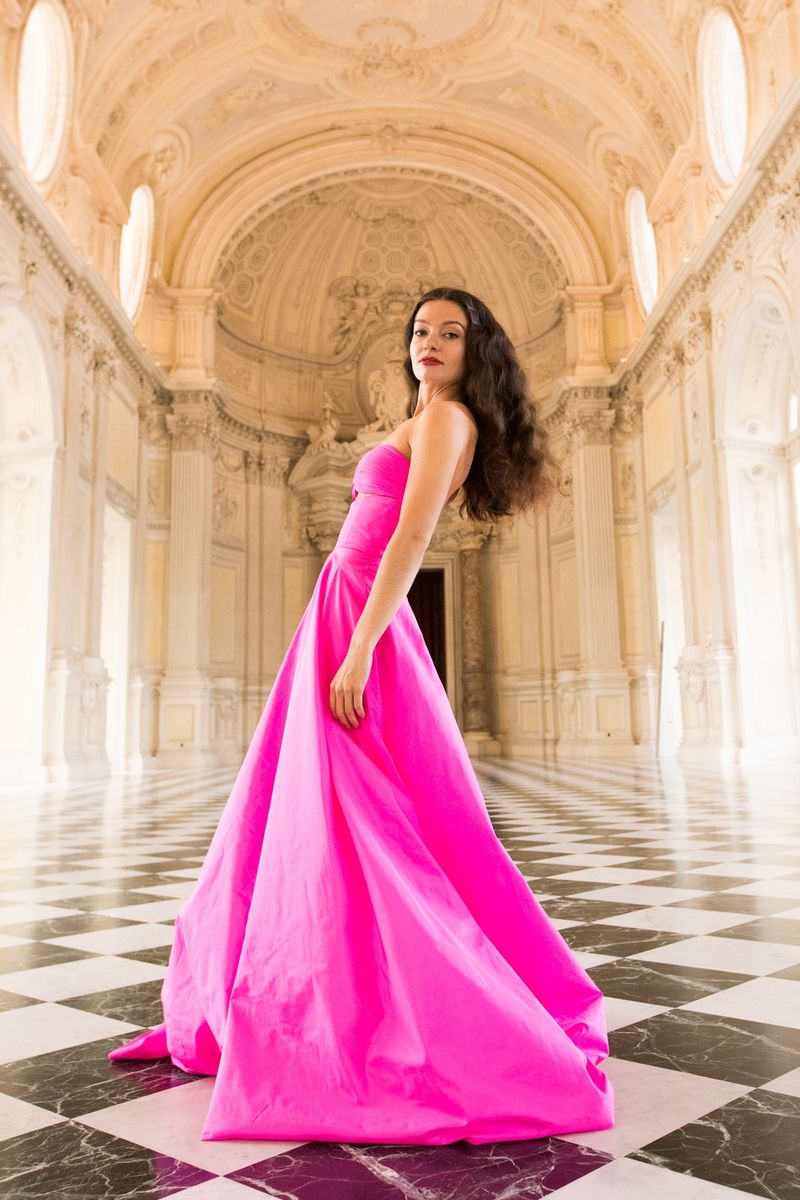 Greece - Amanda Georgiadi Tenfjord - Eurovision Opening Ceremony 2022 - Galleria Grande - La Venaria Reale