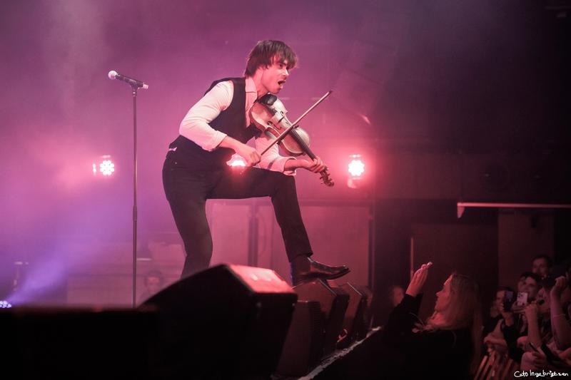 Eurovision winner Alexander Rybak performed at Nordic Eurovision Party in 2024