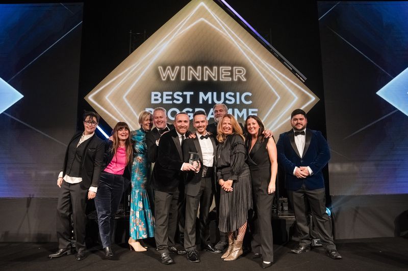 Sue Perkins presents Liverpool 2023 with the Broadcast Award for Best Music Programme