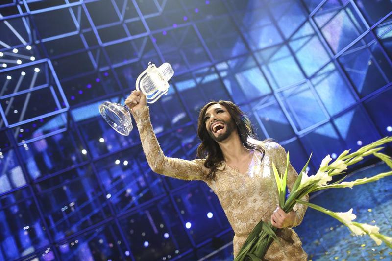 Conchita Wurst, winner of the Eurovision Song Contest 2014 for Austria