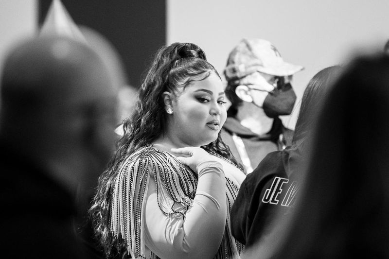 Destiny backstage at the Rotterdam Ahoy, representing Malta in 2021