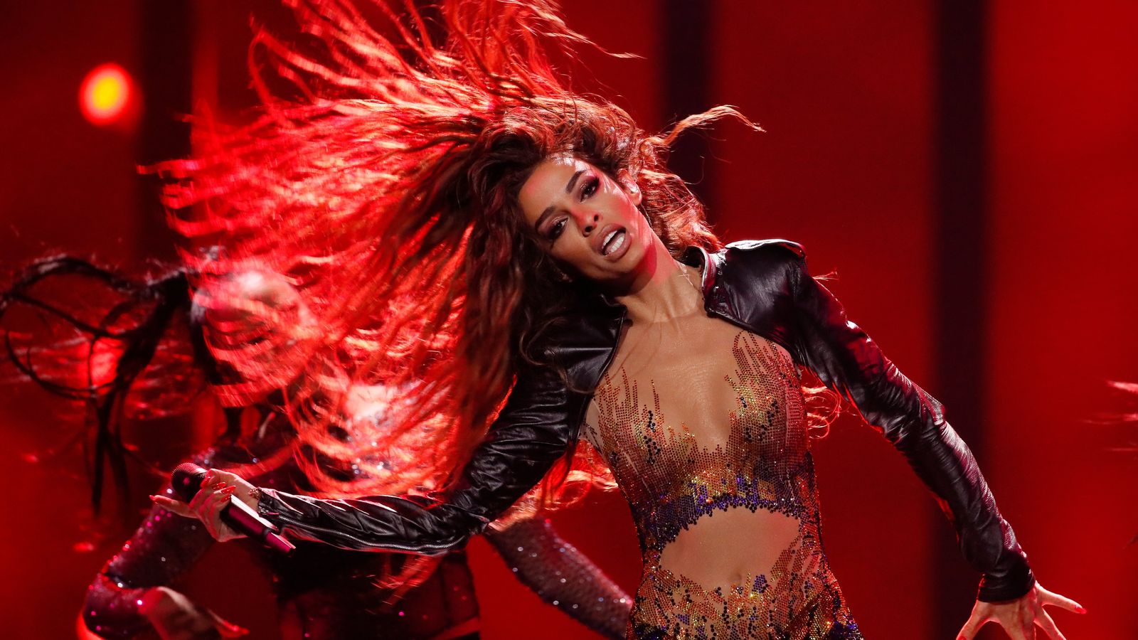 Eleni Foureira came second at the Eurovision Song Contest in 2018