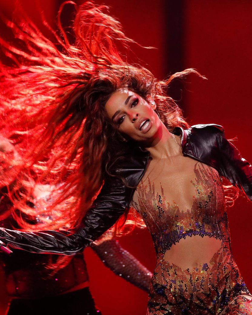 Eleni Foureira came second at the Eurovision Song Contest in 2018