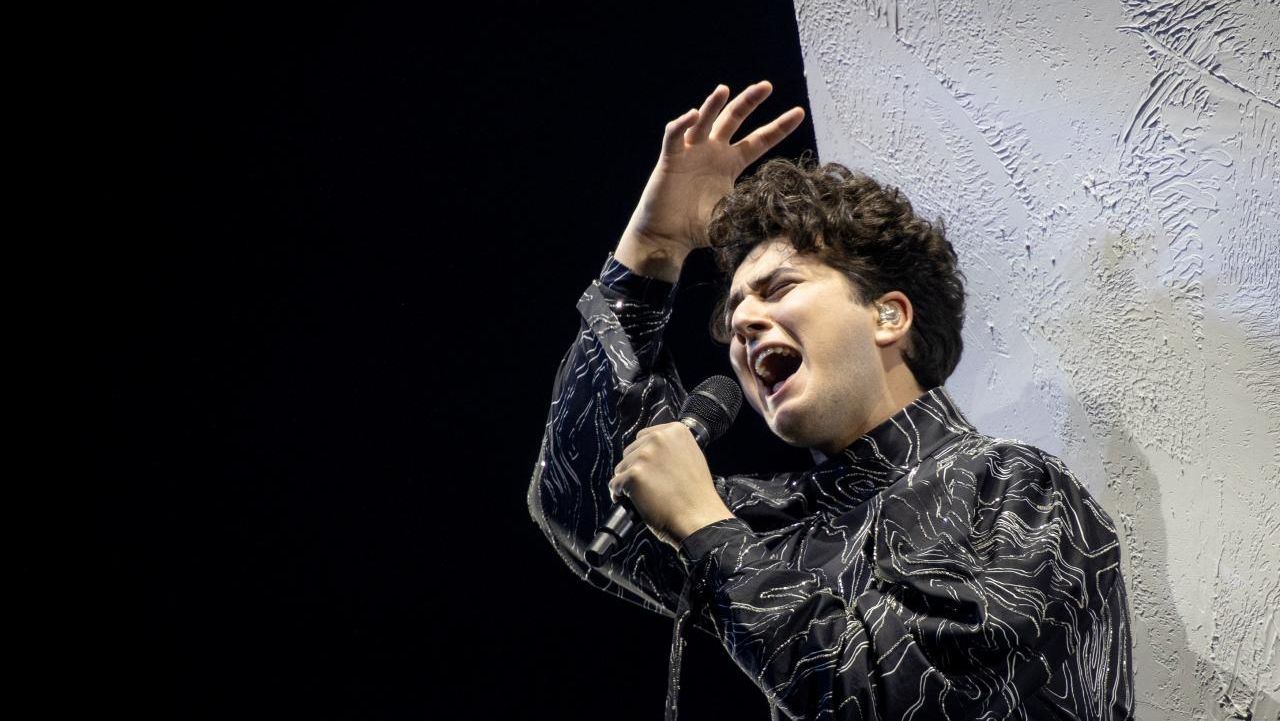 Gjon’s Tears - Switzerland - Grand Final - Eurovision Song Contest 2021 - Rotterdam Ahoy