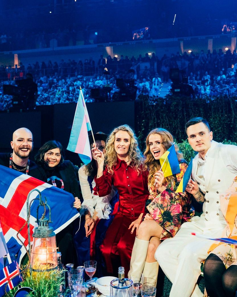 Iceland’s Systur at the First Semi-Final