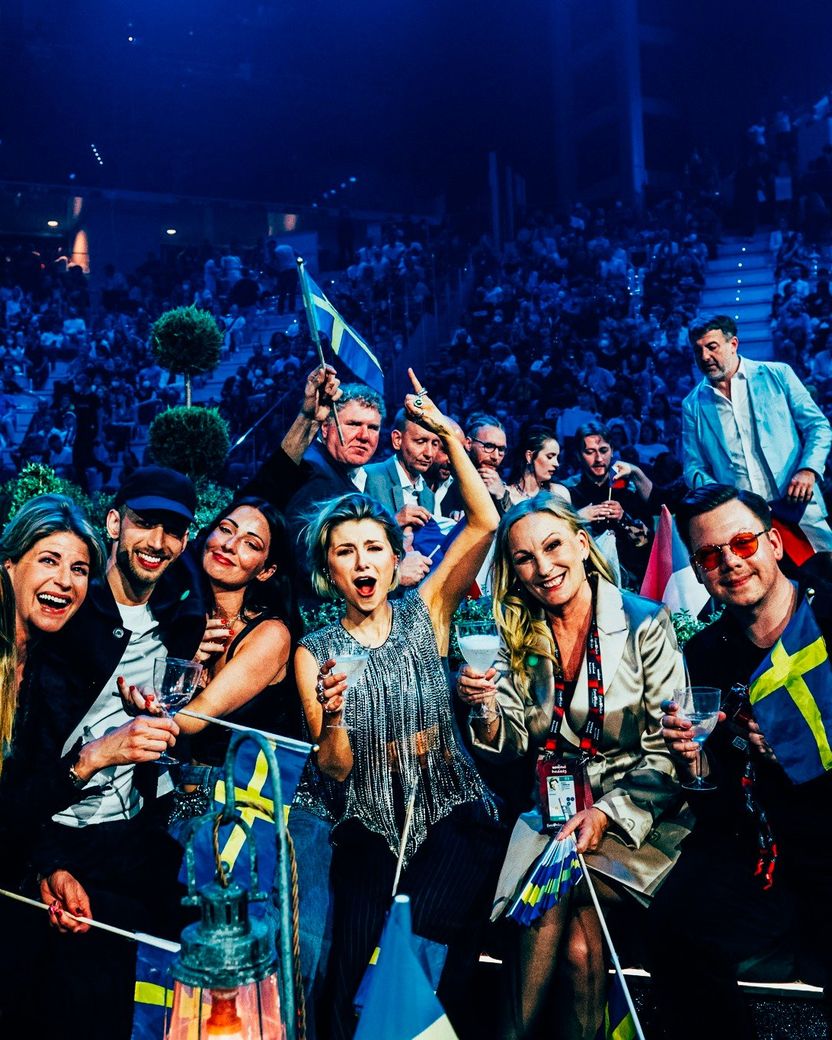 Sweden’s Cornelia Jakobs at the Second Semi-Final in Turin