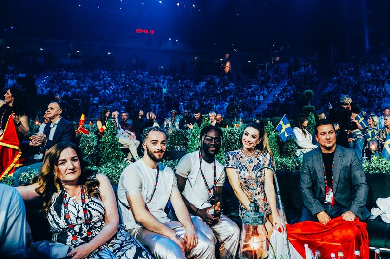 Malta’s Emma Muscat at the Second Semi-Final at the Second Semi-Final