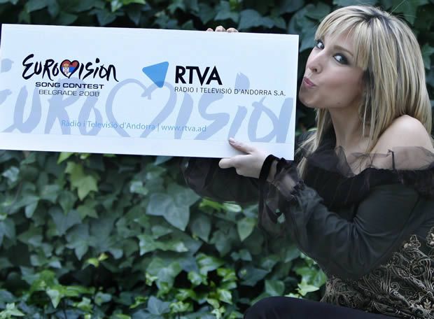 Gisela was awarded the ticket to represent Andorra in 2008
