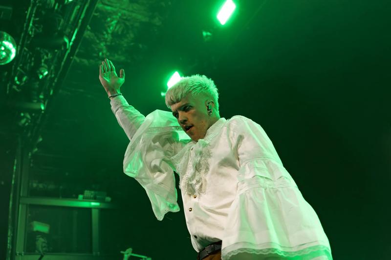 Croatia's Baby Lasagna performing at London Eurovision Party 2024