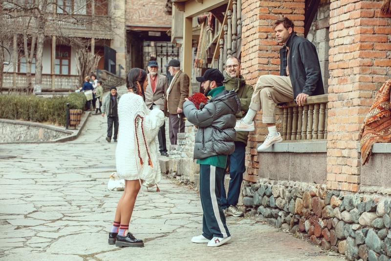 Behind the scenes at the Jako video shoot