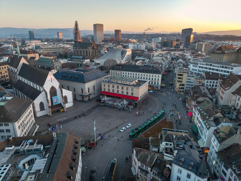 Barfüsserplatz, home to Eurovision Square in May