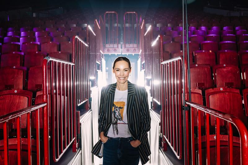 Melodifestivalen 2024 host Carina Berg