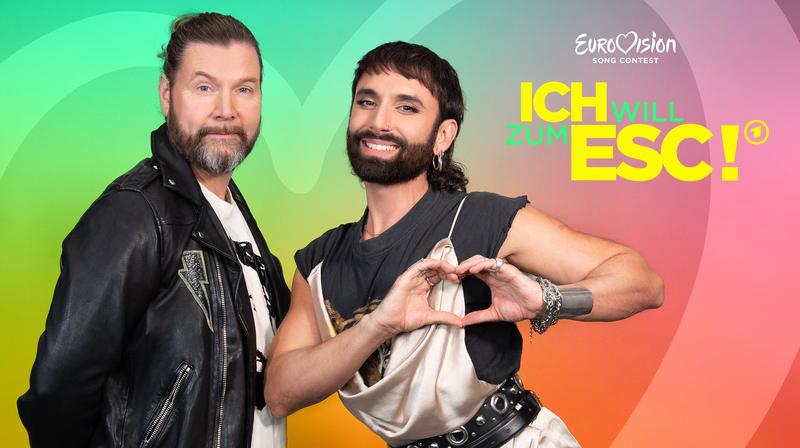 Rea Garvey and Conchita Wurst will front 'Ich will zum ESC!' in Germany