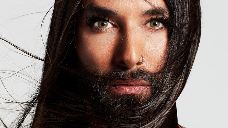 Rising like a phoenix for the occasion that's upon us - Conchita Wurst will be in town