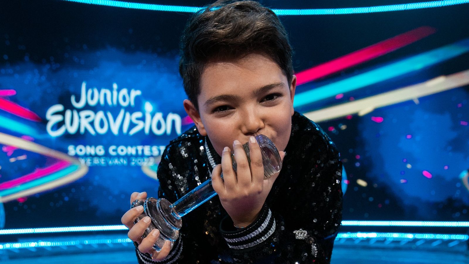 Lissandro won Junior Eurovision 2022 for France with 'Oh Maman'