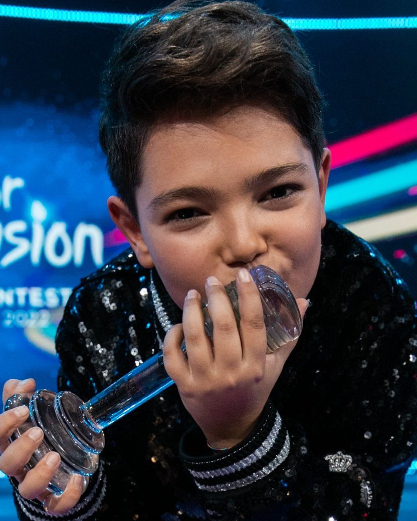 Lissandro won Junior Eurovision 2022 for France with 'Oh Maman'