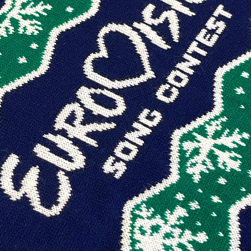 Cozy Eurovision Christmas Sweater 2024