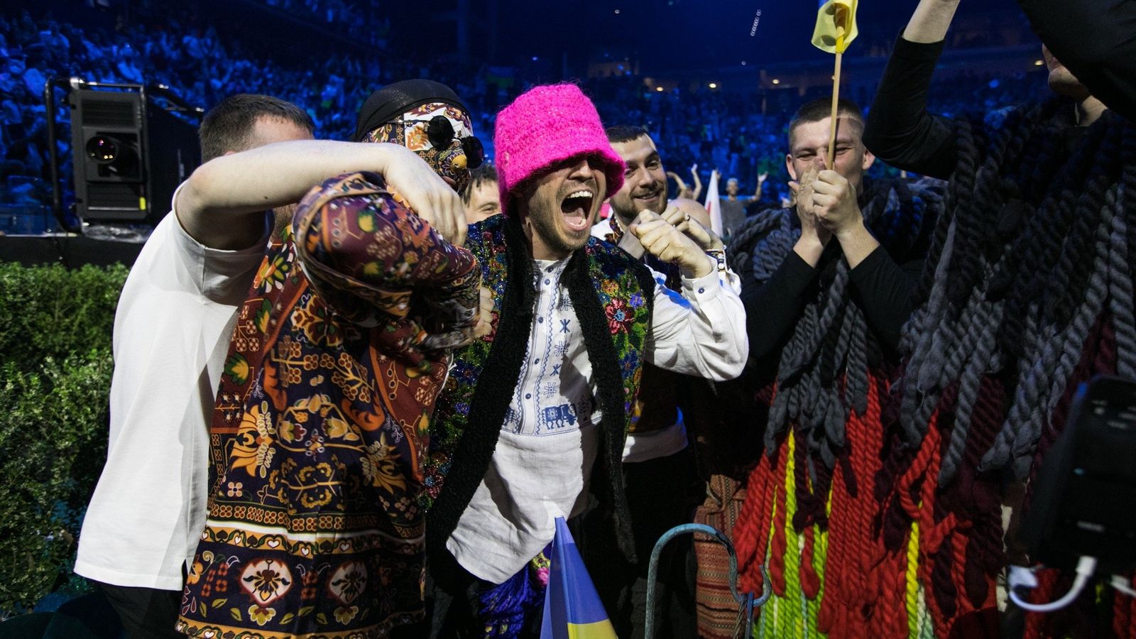 Ukraine’s Kalush Orchestra Wins at the Eurovision Song Contest 2022 Grand Final