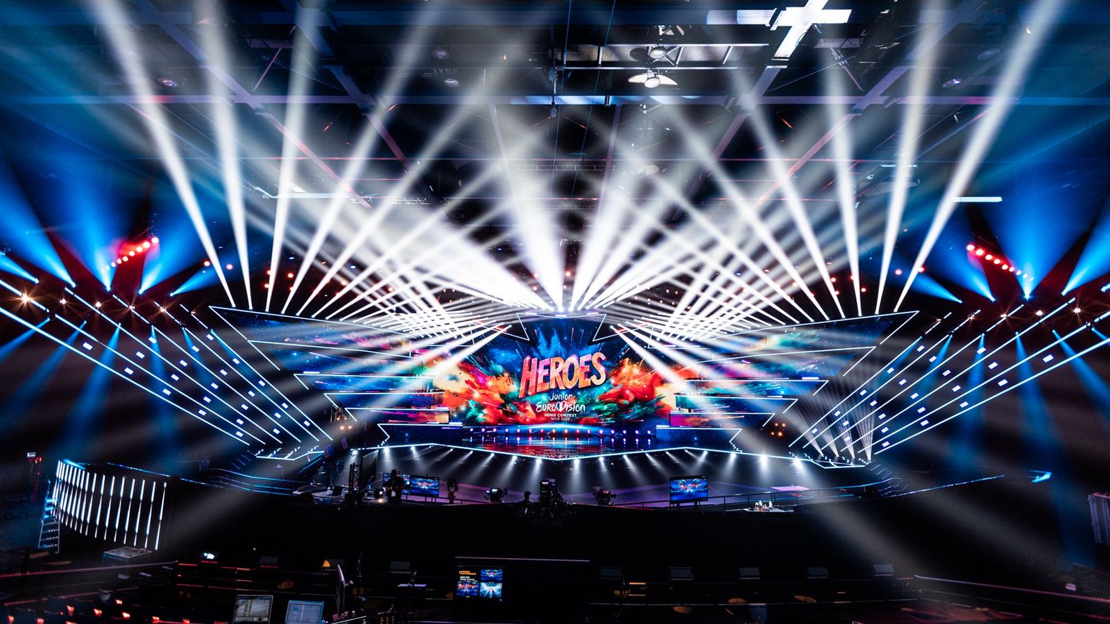The Junior Eurovision 2023 stage!