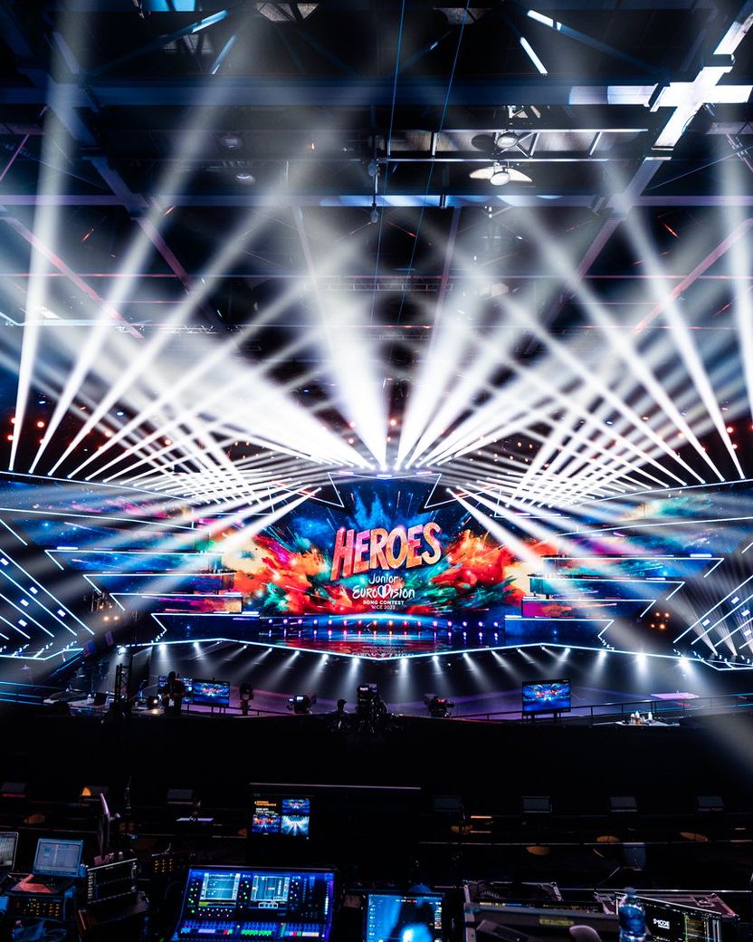 The Junior Eurovision 2023 stage!