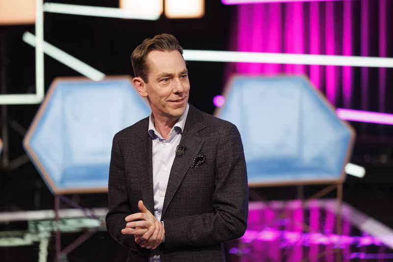 Ryan Tubridy at press launch of Eurosong, Late Late Show - Dublin, Ireland