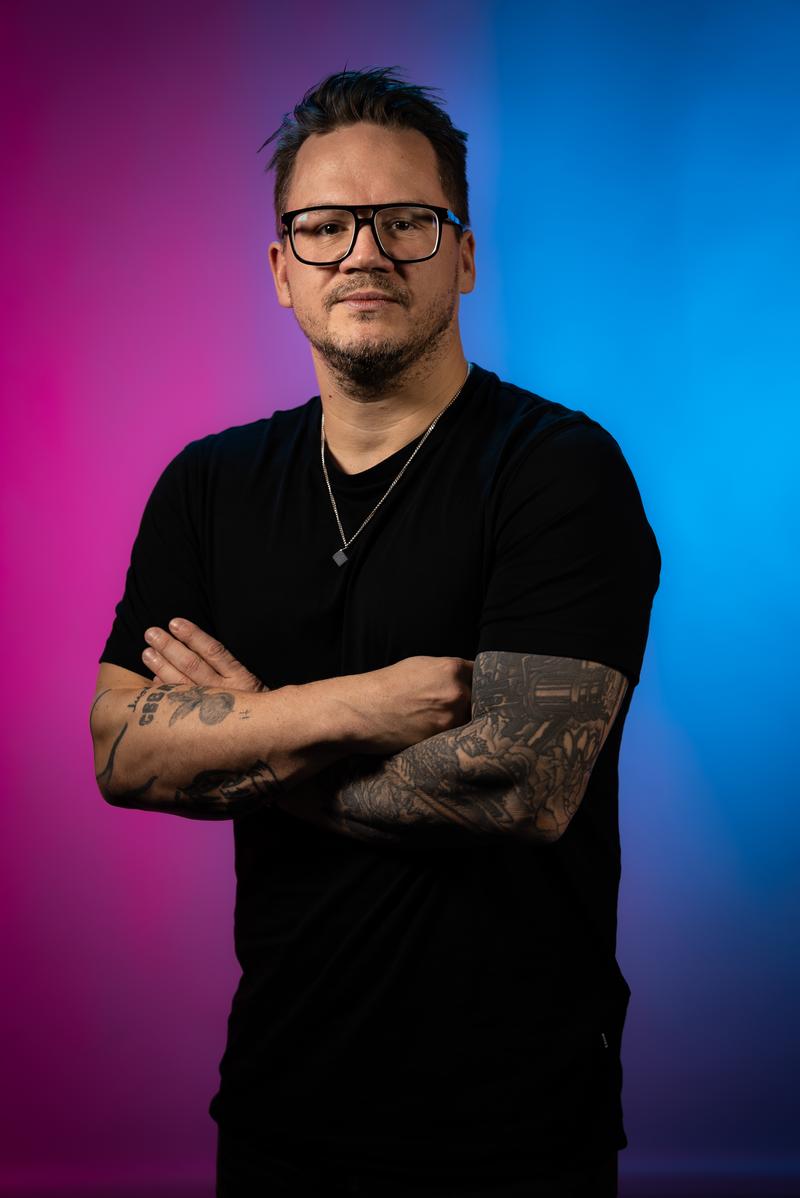 Fredrik Stormby, Light and Screen Content Designer for the stage of the 2024 Contest

