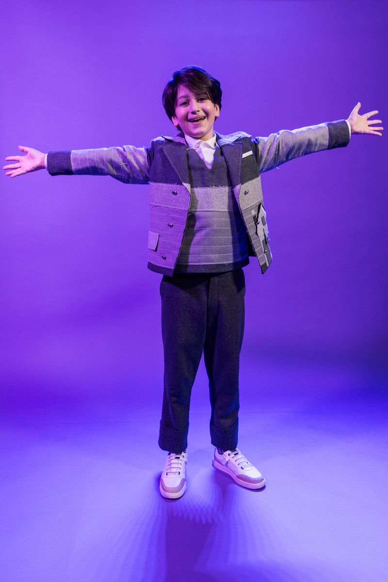 Andria Putkaradze, winner of Junior Eurovision 2024, for Georgia