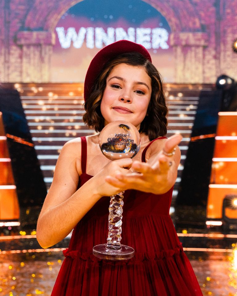 Lou Deleuze wins Junior Eurovision 2025 for France