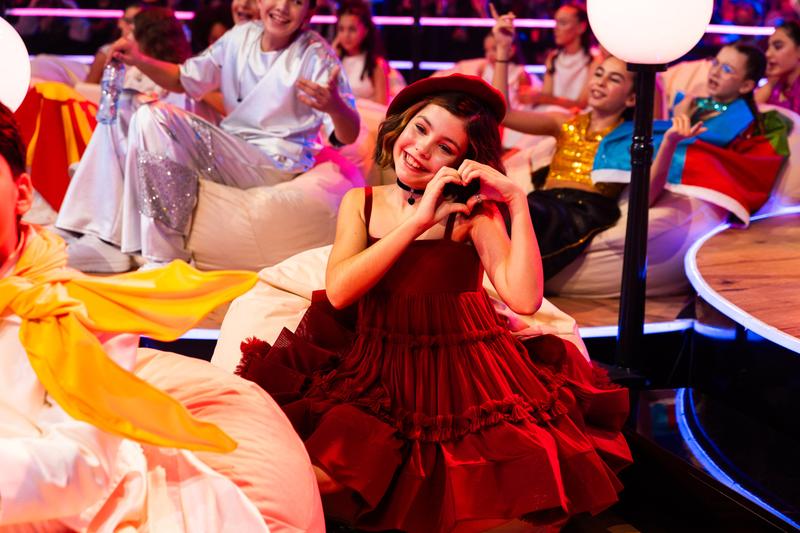 Lou Deleuze representing France in the Tbilisi 2025 Green Room