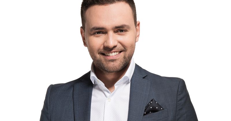 Timur Miroshnychenko, one of the presenters of the 2017 Eurovision Song Contest.