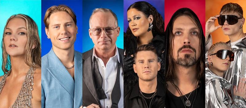 The Söngvakeppnin 2025 finalists