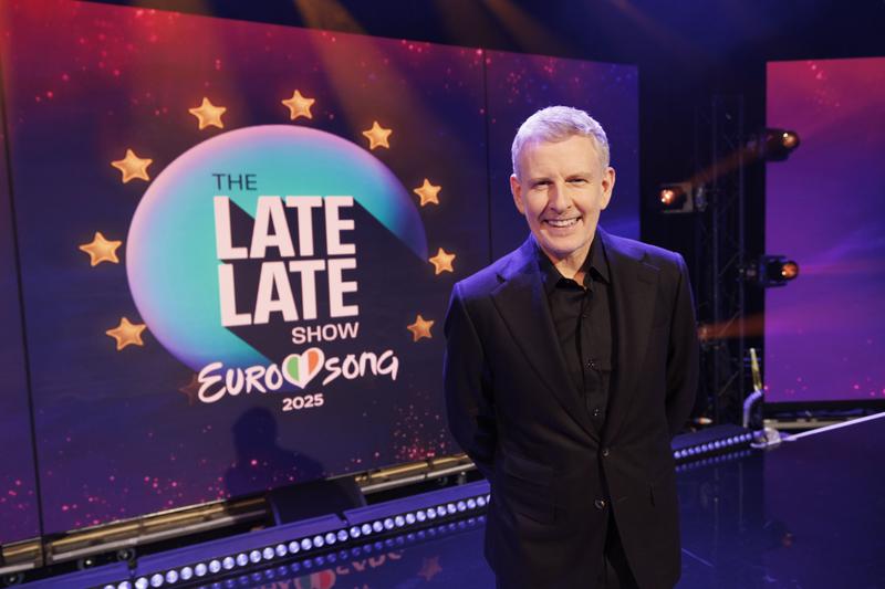 Eurosong host Patrick Kielty