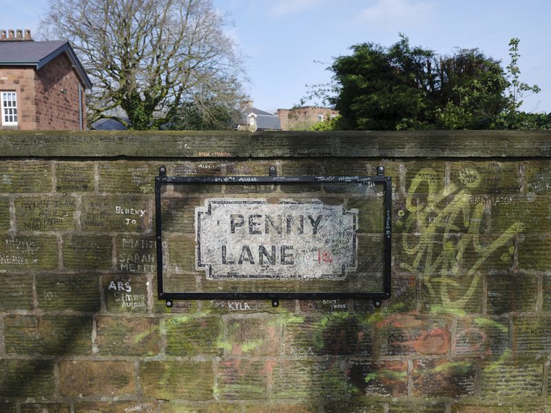See the real-life Penny Lane, the inspiration behind The Beatles' nostalgic, eponymous hit song. Image credit: Nic Bezzina, provided by Booking.com.