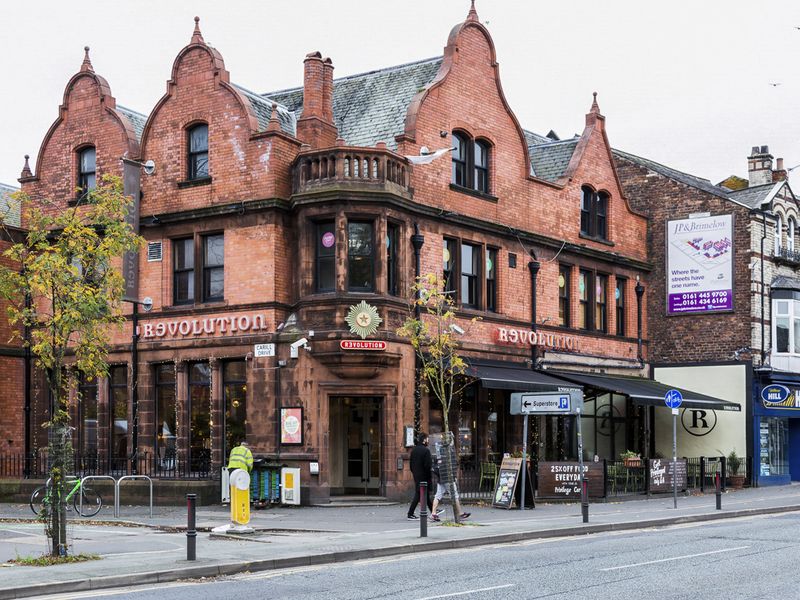 Manchester's Revolution Bar is a great place to have a beer and listen to some local music. Image provided by Booking.com.
