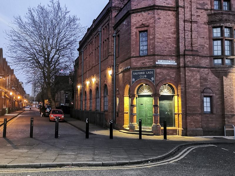 Salford Lads Club is where the Smiths' album cover was photographed. Image credit: Leslie Holmes, Salfords Lads and Girls Club. Image provided by Booking.com.