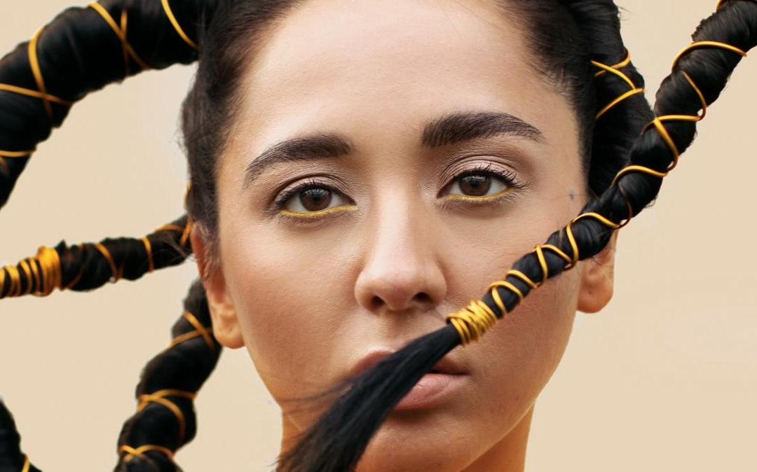 Manizha performed 'Russian Woman' at the Russian national final for Eurovision 2021