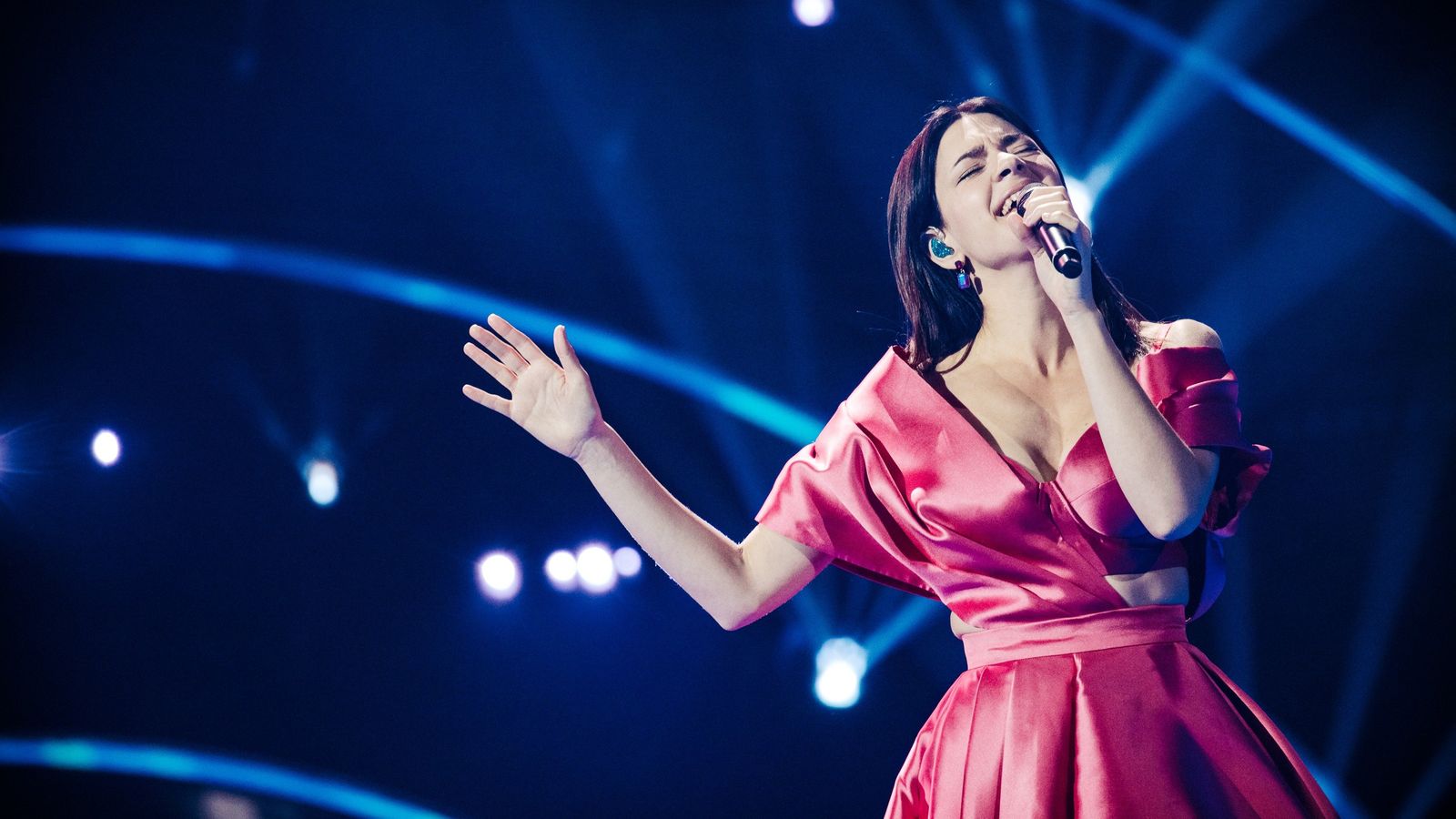 Mia Dimšić, Croatia, First Rehearsal, PalaOlimpico, 1 May 2022