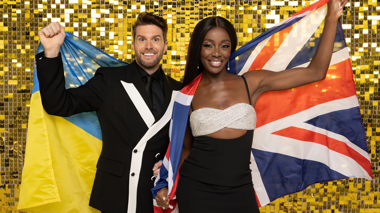 AJ Odudu and Joel Dommett will be hosting The National Lottery's Big Eurovision Welcome