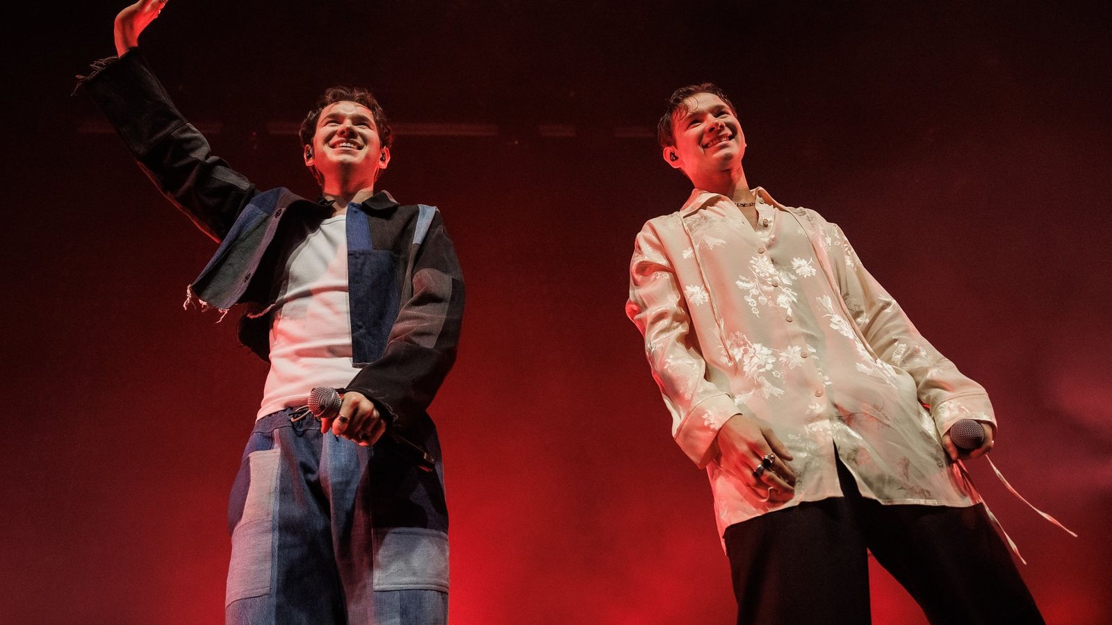 Marcus & Martinus performing at Nordic Eurovision Party in 2024