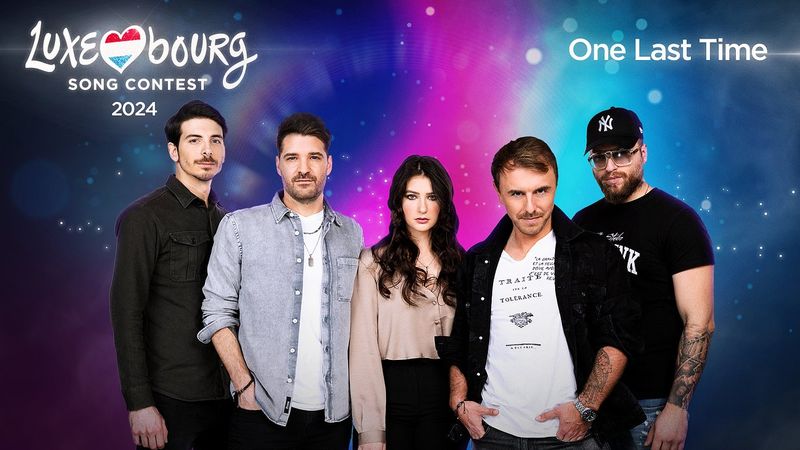 One Last Time rocked up at Luxembourg Song Contest 2024