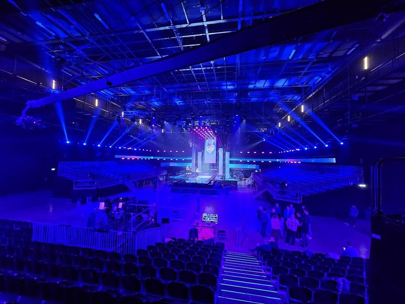 Preparations are well underway at Rockhal ahead of Luxembourg Song Contest
