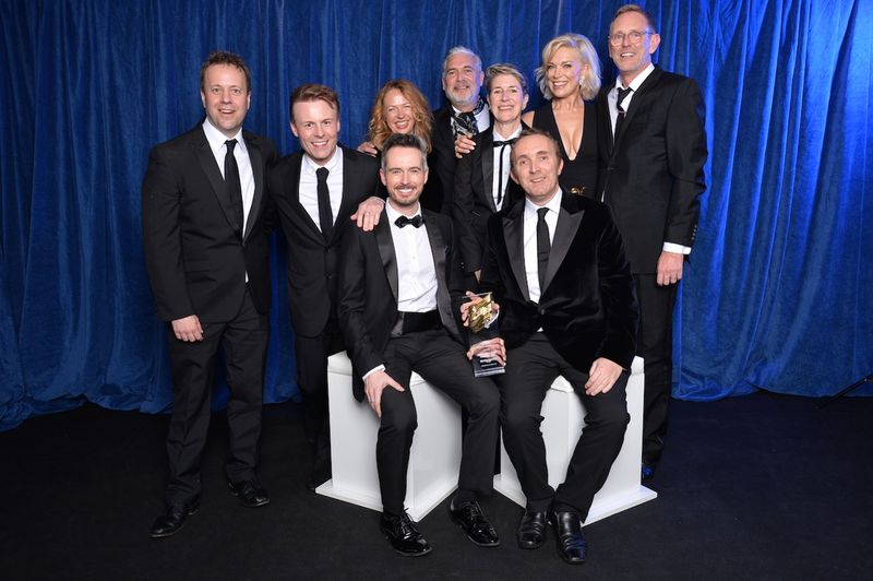 Taking home the Live Event prize at the Royal Television Society awards